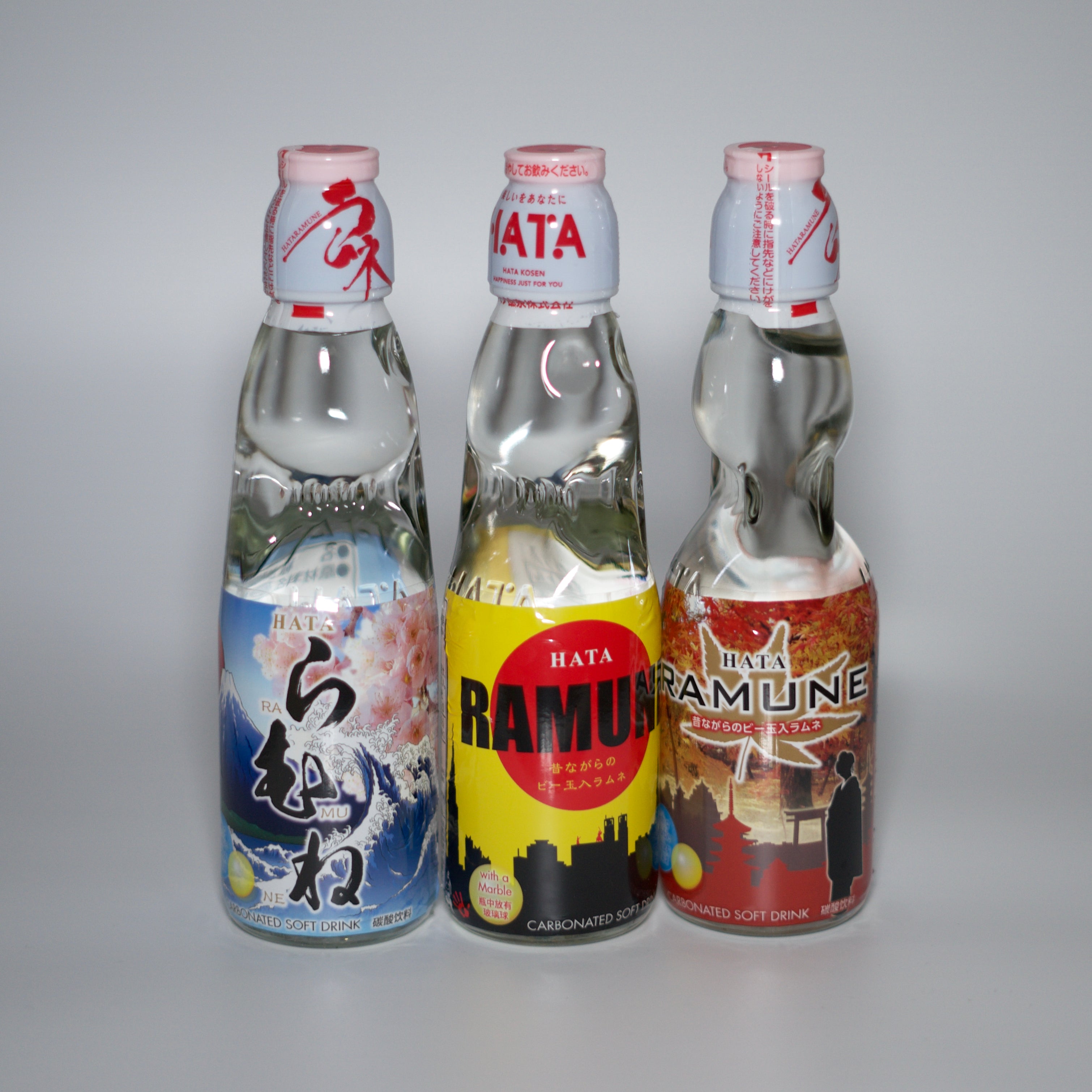 Hatakosen Ramune Soda - Original Flavour (Random Japan Packaging) 200m ...